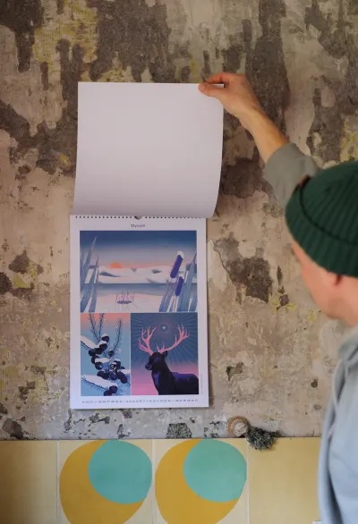 Calendar KABAK x wall-being