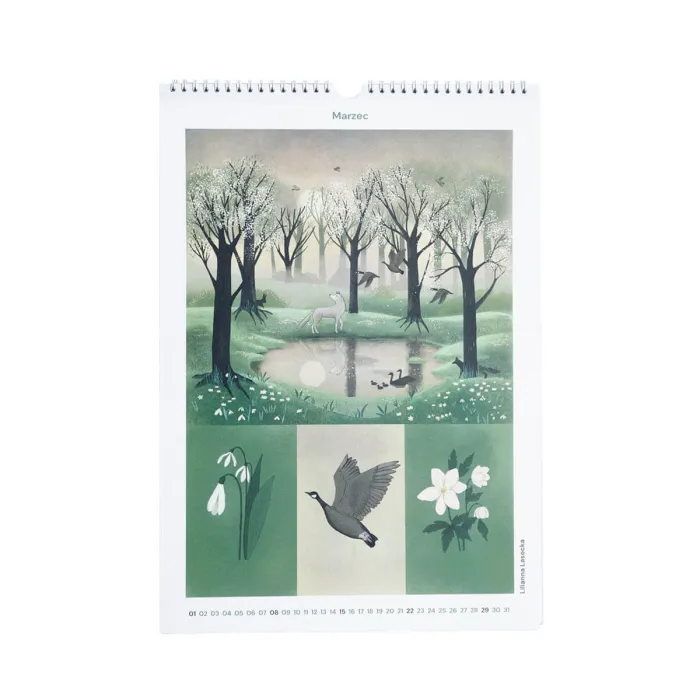 Calendar KABAK x wall-being