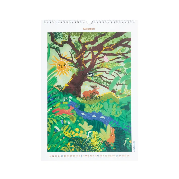 Kalendarz KABAK x wall-being