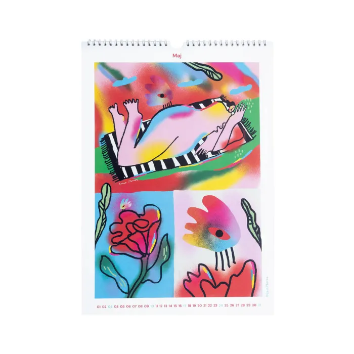 Calendar KABAK x wall-being