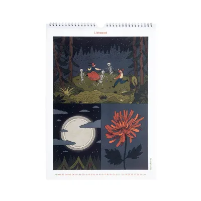 Kalendarz KABAK x wall-being