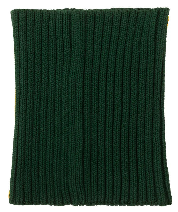 Bottle Green organic cotton tube scarf