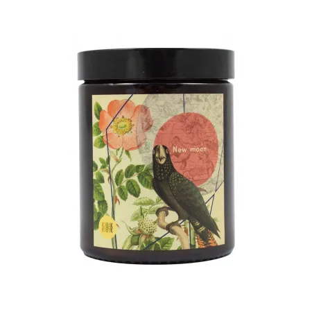 Soy candle hemp New Moon