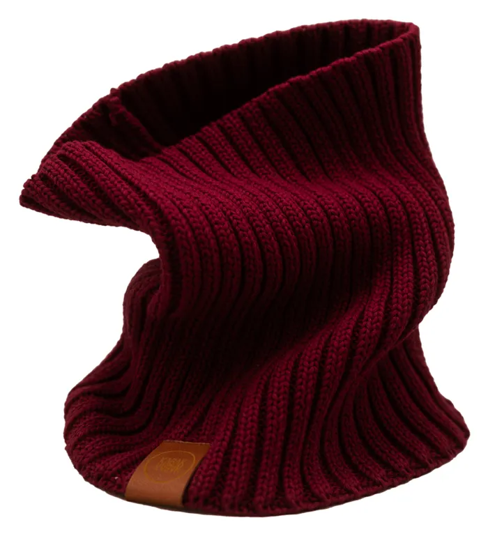Carmine set: Alcatraz beanie and tube scarf