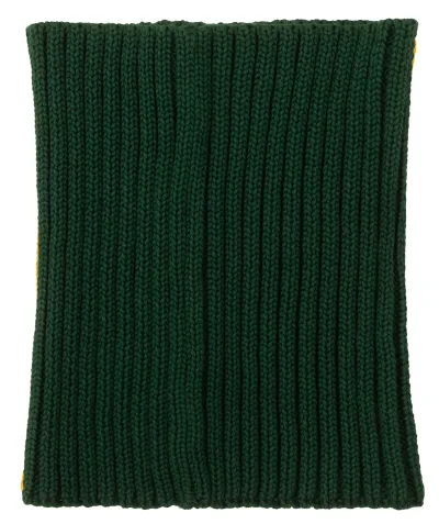 Bottle green set: Alcatraz beanie and tube scarf