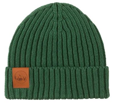 Sage green set: Alcatraz beanie and tube scarf