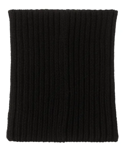 Black set: Alcatraz beanie and tube scarf