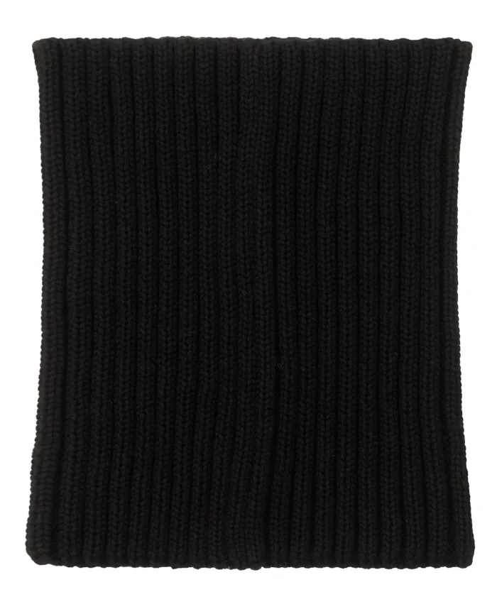 Black set: Alcatraz beanie and tube scarf