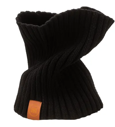 Black set: Alcatraz beanie and tube scarf