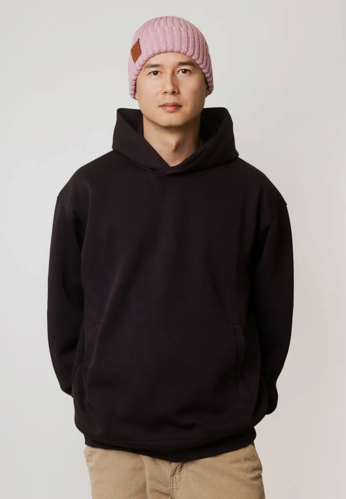 Blush pink organic cotton alkatraz beanie