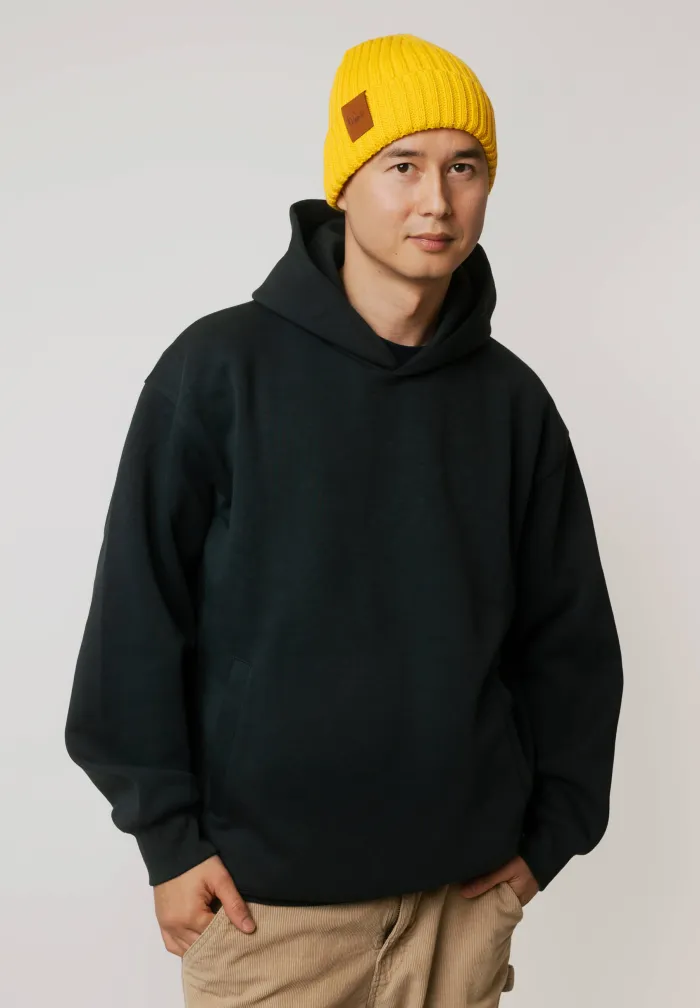Yellow honey organic cotton alkatraz beanie