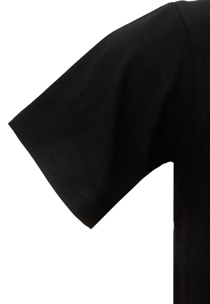 Organic cotton black T-shirt