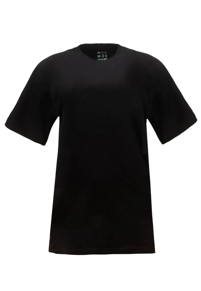 Organic cotton black T-shirt