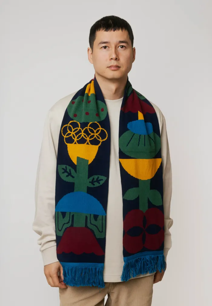 Organic cotton scarf Totem Mother Nature