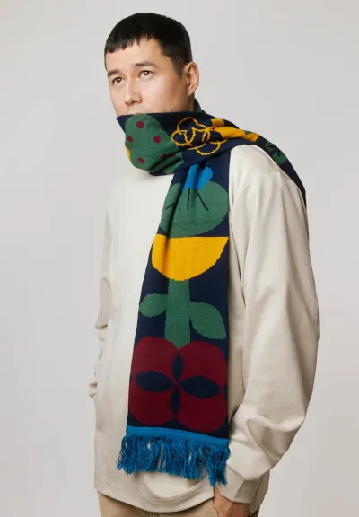 Organic cotton scarf Totem Mother Nature