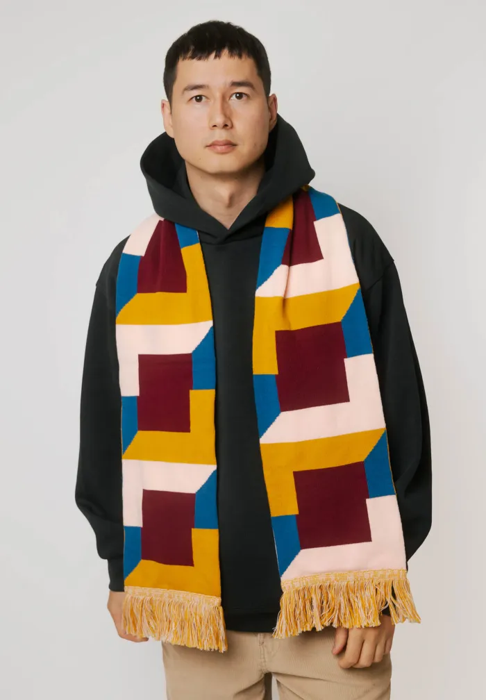 Szalik z bawełny organicznej Łańcuch