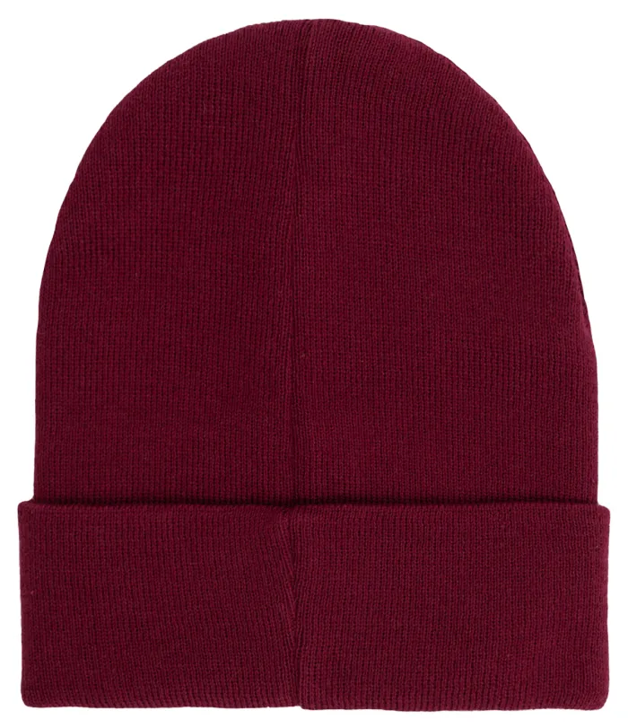 Carmine organic cotton classic beanie
