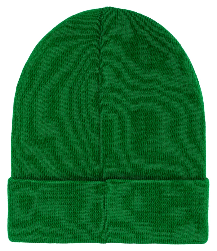 Czapka beanie z bawełny organicznej zielona