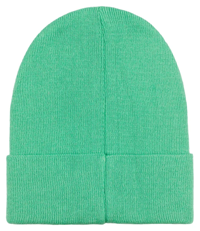 Czapka beanie z bawełny organicznej blada miętowa