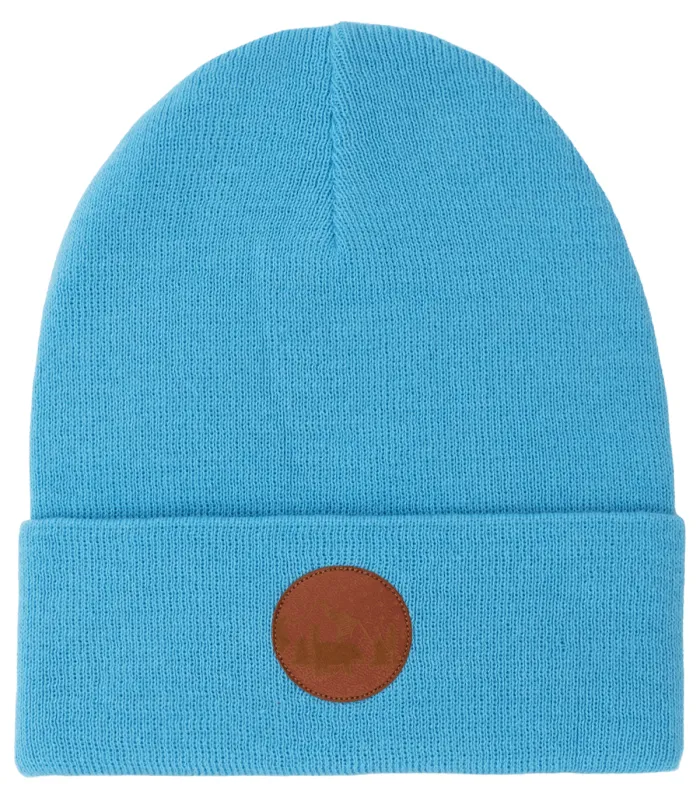 Sky blue organic cotton classic beanie