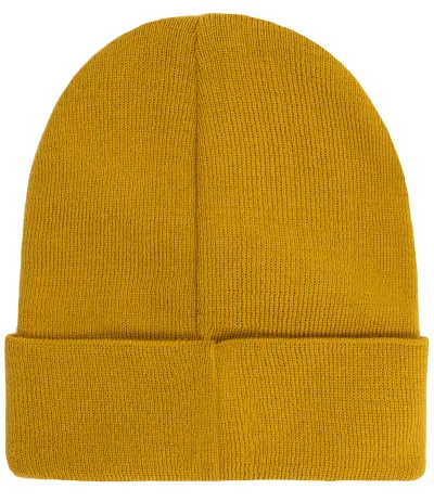 Mustard organic cotton classic beanie