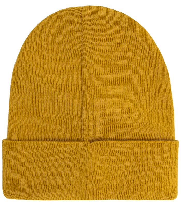 Mustard organic cotton classic beanie