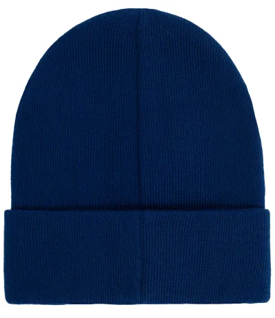 Inky blue organic cotton classic beanie