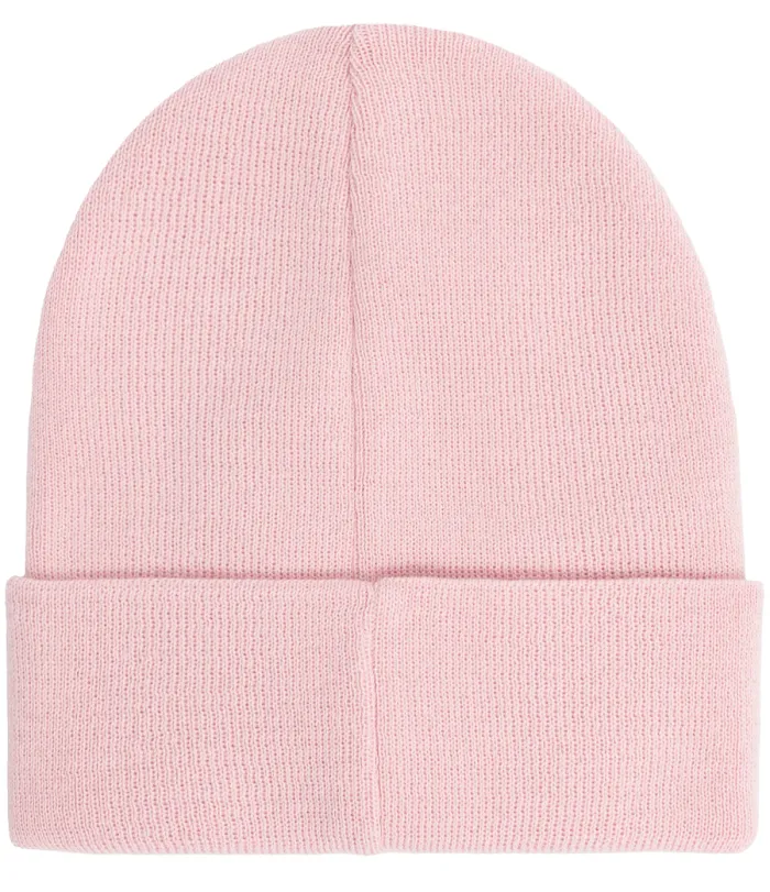Light pink organic cotton classic beanie