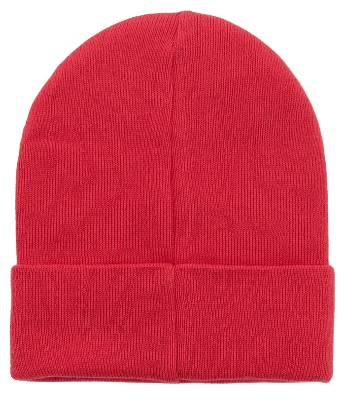 Red tulip organic cotton classic beanie