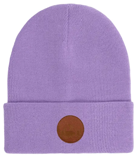 Lilac organic cotton classic beanie