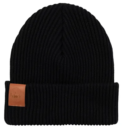 Black organic cotton winter...