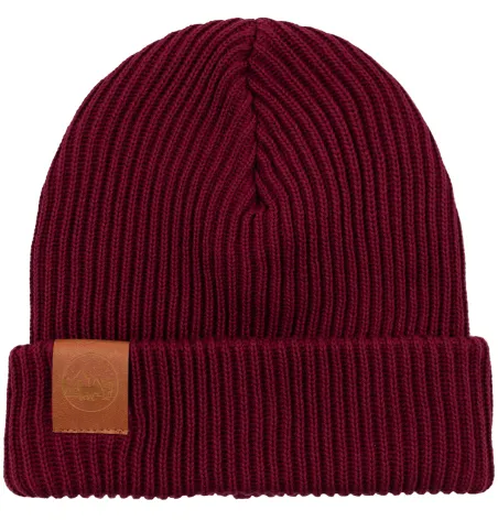 Carmine organic cotton winter beanie