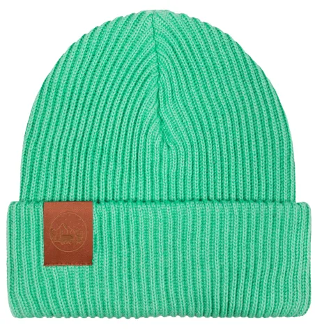 Light mint organic cotton winter beanie