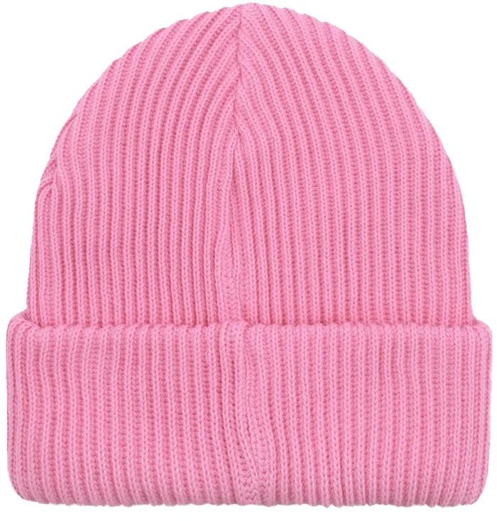 Pink levconia organic cotton winter beanie