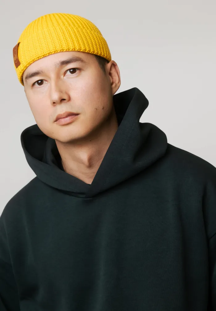 Honey organic cotton burglar beanie