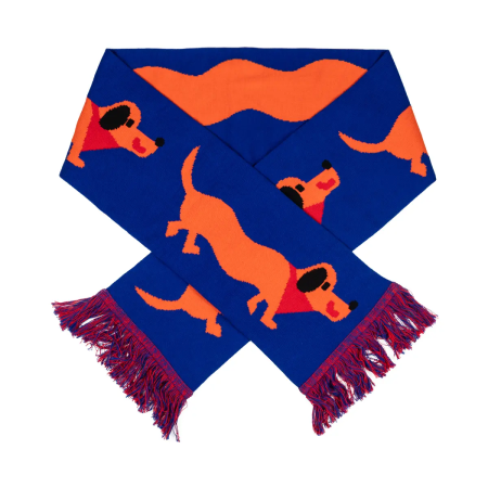 Szalik z bawełny organicznej Jamnik